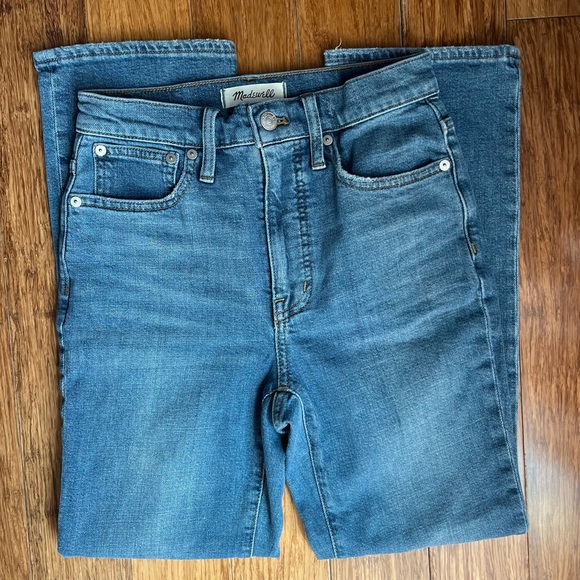 Madewell jeans slim Demi boot size 24 EUC - Picture 9 of 9